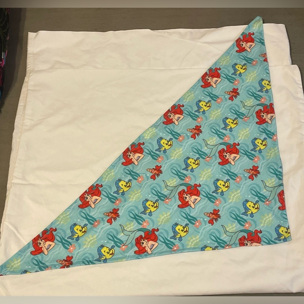 Little Mermaid Dog Scarf